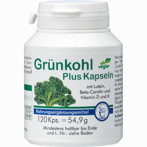 Grünkohl Plus Kapseln  120 Stück - ab 16,29 €