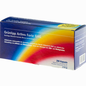 Grünlipp Athro Forte Gag Kapseln 200 Stück - ab 0,00 &euro;