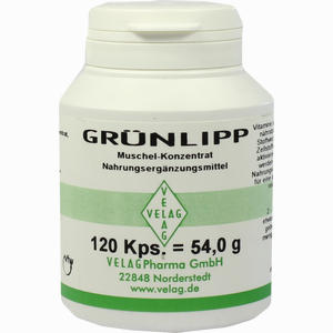 Grünlipp Muschel- Konzentrat Kapseln 120 Stück - ab 14,72 €