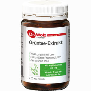 Grüntee- Extrakt Dr. Wolz Kapseln 120 Stück - ab 16,73 €
