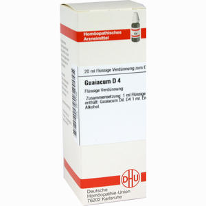 Guaiacum D4 Dilution 20 ml - ab 10,45 €