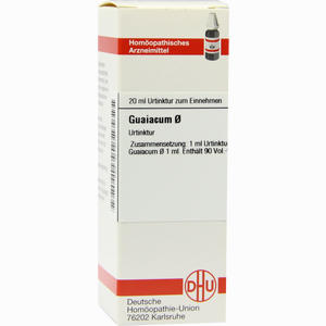 Guaiacum Urtinktur D 1 Dilution 20 ml - ab 0,00 €