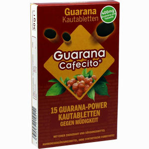 Guarana Cafecito Kautabletten  15 Stück - ab 0,00 &euro;