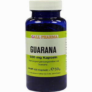 Guarana Kapseln 100 Stück - ab 16,50 €