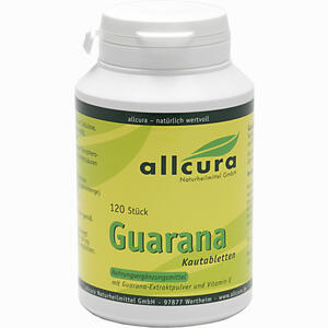 Guarana Kautabletten 120 Stück - ab 10,67 €