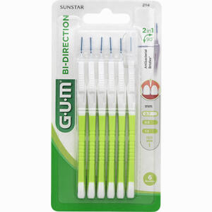 Gum Bi- Direction Grün 0.7 Mm Zahnbürste 6 Stück - ab 4,00 €