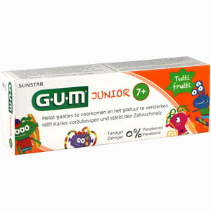 Gum Junior Zahngel Tutti- Frutti 7- 12 Jahre  50 ml - ab 0,00 €
