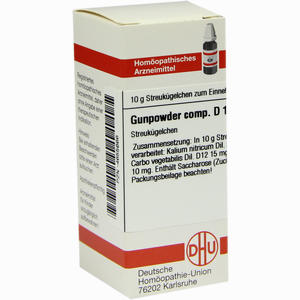 Gunpowder Comp. D12 Globuli 10 g - ab 7,71 €