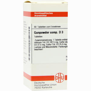 Gunpowder Comp. D3 Tabletten 80 Stück - ab 0,00 €