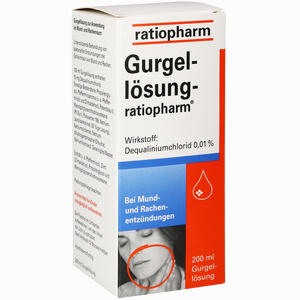Gurgellösung Ratiopharm  200 ml - ab 3,41 €