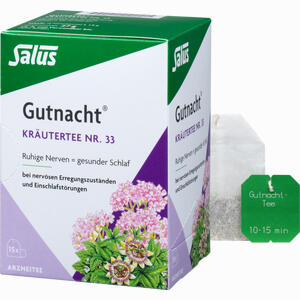 Gutnacht- Kräutertee Nr. 33 Salus Filterbeutel 15 Stück - ab 2,77 €