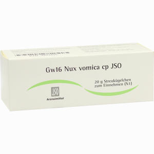 Gw16 Nux Vomica Cp Jso Globuli 20 g - ab 0,00 &euro;