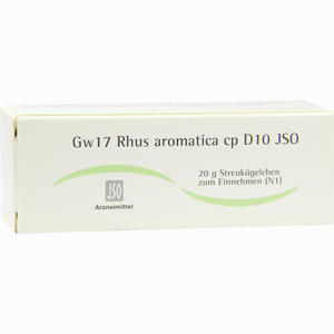 Gw17 Rhus Aromatica Cp D10 Jso Globuli 20 g - ab 0,00 €
