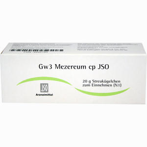 Gw3 Mezereum Cp Jso Globuli 20 g - ab 0,00 &euro;