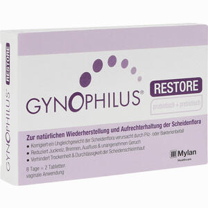 Gynophilus Restore Vaginaltabletten 2 Stück - ab 0,00 &euro;