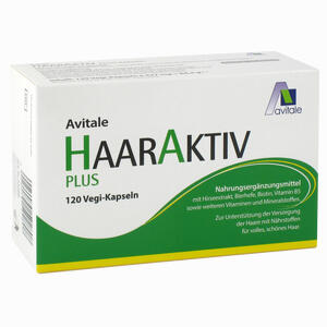 Haaraktiv Plus Vegi- Kapseln  120 Stück - ab 20,02 €