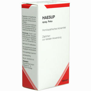 Haesup Spag.peka Zäpfchen 10 Stück - ab 7,37 €