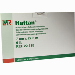 Haftan Schaumstoffbinde 7cmx27.5m  6 Stück - ab 65,76 €