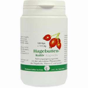 Hagebutten- Kultiv Kapseln  120 Stück - ab 14,77 €