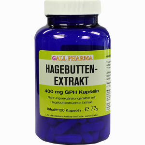 Hagebuttenextrakt 400mg Gph Kapseln  120 Stück - ab 24,10 €