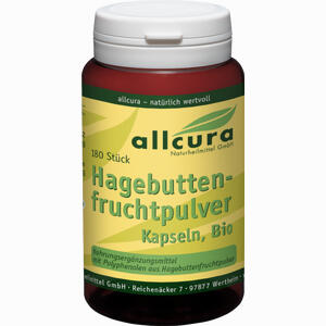 Hagebuttenfruchtpulver Kapseln Bio 180 Stück - ab 14,73 &euro;