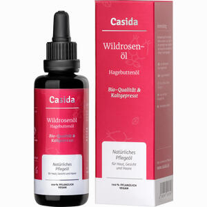 Hagebuttenöl Wildrosenöl Bio Kaltgepresst Öl 50 ml - ab 16,29 €