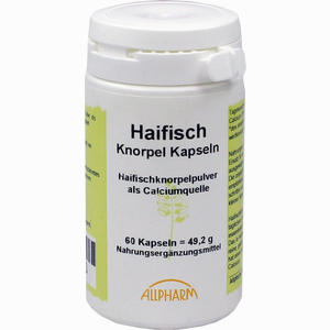 Haifisch Knorpel Kapseln  Allpharm 60 Stück - ab 29,68 €
