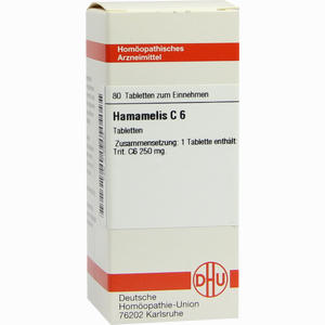 Hamamelis C6 Tabletten 80 Stück - ab 0,00 &euro;