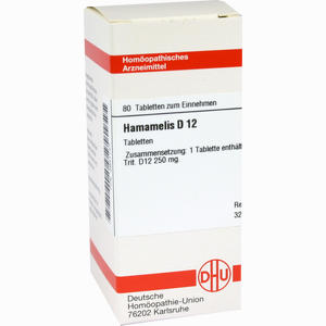 Hamamelis D12 Tabletten 80 Stück - ab 8,28 €