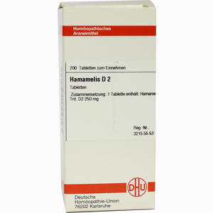 Hamamelis D2 Tabletten 200 Stück - ab 0,00 €