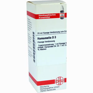 Hamamelis D3 Dilution 20 ml - ab 8,64 €