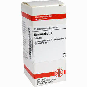 Hamamelis D6 Tabletten 80 Stück - ab 7,95 €