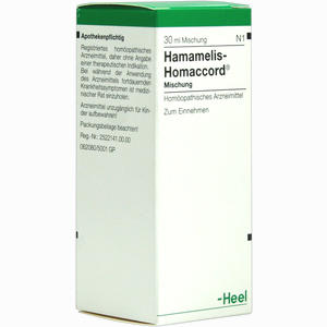 Hamamelis Homaccord Tropfen 30 ml - ab 8,08 €