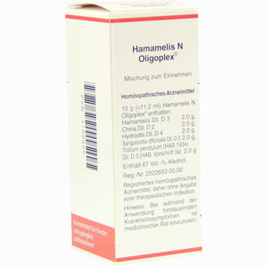 Hamamelis N Oligoplex Liquidum 50 ml - ab 8,36 €