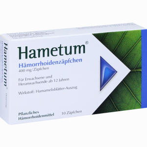 Hametum Hämorrhoiden Zäpfchen  10 Stück - ab 6,09 €