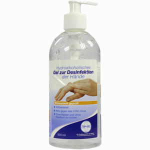 Handdesinfektionsgel Antibakteriell Gel 500 ml - ab 7,21 €