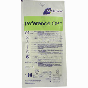 Handschuhe Op Latex Gr 8 Steril  1 x 2 Stück - ab 1,19 €