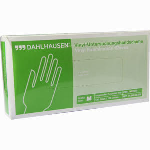 Handschuhe Vinyl Groesse Mittel  100 Stück - ab 0,00 &euro;