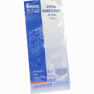 Handschuhe Zwirn Gr 3 Kdr 2 Stück - ab 2,28 €