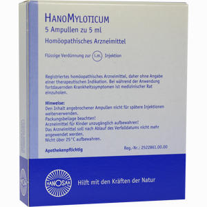 Hanomyloticum Injektionslösung 5 x 5 ml - ab 0,00 &euro;