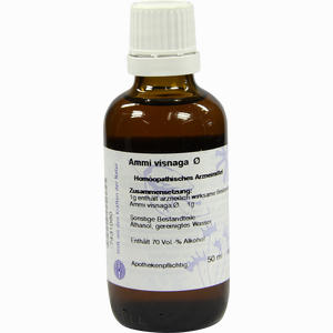 Hanosan Ammi Visnaga Urtinktur D1 Dilution 50 ml - ab 0,00 €