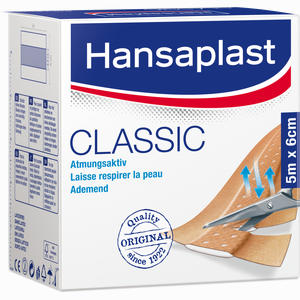 Hansaplast Classic 5mx6cm 1 Stück - ab 8,03 €