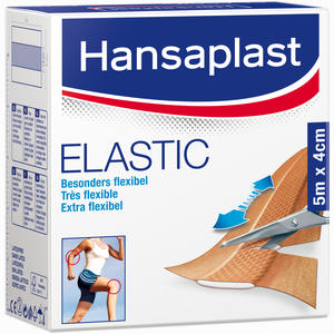 Hansaplast Elastic 5mx4cm 1 Stück - ab 0,00 €