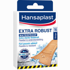 Hansaplast Extra Robust Waterproof Pflaster Strips  16 Stück - ab 0,00 &euro;