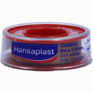 Hansaplast Fixierpflaster Classic 5mx1.25cm Schub  1 Stück - ab 0,00 &euro;