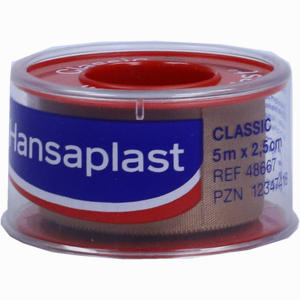 Hansaplast Fixierpflaster Classic 5mx2.5cm Schub  1 Stück - ab 9,91 &euro;
