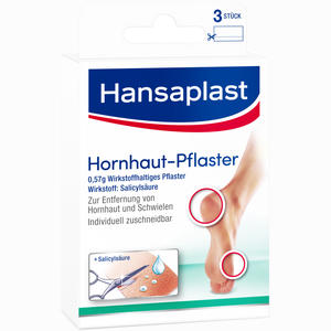 Hansaplast Hornhautpflaster  3 Stück - ab 3,89 €