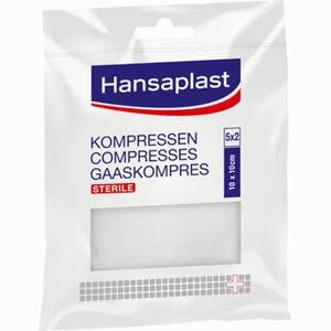 Hansaplast Kompressen Steril Pflaster 5 x 2 Stück - ab 2,18 &euro;