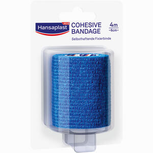 Hansaplast Selbsthaftende Fixierbinde Blau 4mx6cm  1 Stück - ab 2,12 €