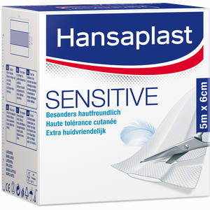 Hansaplast Sensitive 5mx6cm Rolle Pflaster 1 Stück - ab 15,31 €